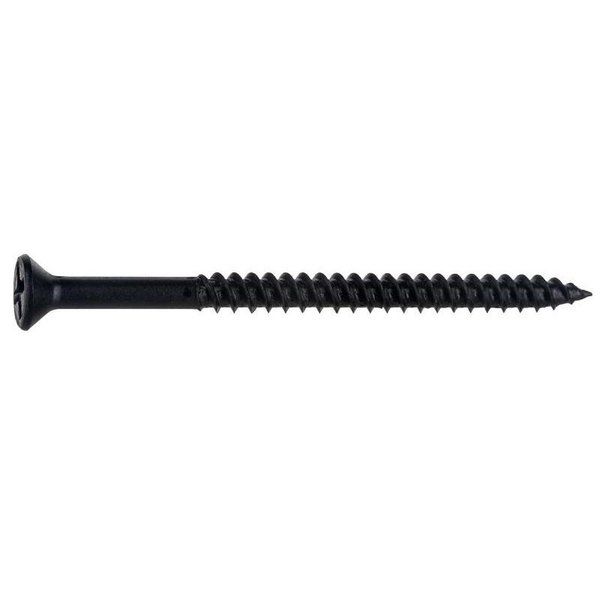 Midwest Fastener Sheet Metal Screw, Black Phosphate Steel M02642